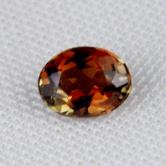 Strong Color and Clean Dichroic Andalusite Brazil 