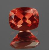 Antique Cushion Cut Gem Red Congo Andesine 2.08ct 