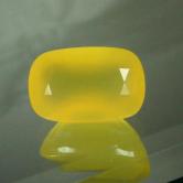 Big Cushion Cut Natural Tanzanian Yellow Opal