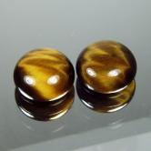 Special Quality Tiger Eye Cabochon Pair 12 mm 