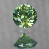 Brilliant Top Cut Natural Russian Demantoid Garnet GL