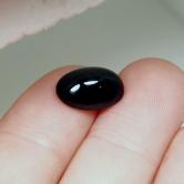 Rare Russian Melanite Andradite Garnet Cab 10.0 ct GLI