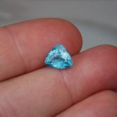 Big and Bright Neon Blue Apatite Madagascar 2.62 ct 