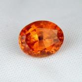 Color Mandarin Spessartite Garnet Namibia 5.24ct 