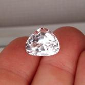 Top Cut White Triphane Spodumene Kunzite 9.86 ct 