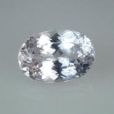 Top Cut White Triphane Spodumene Kunzite 19.58 ct 