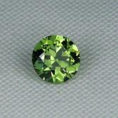 Brilliant Top Cut Natural Russian Demantoid Garnet GL