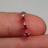 Quality Natural South East Asia Ruby Heart Pendant