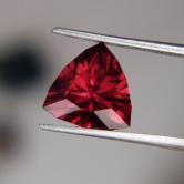 Top Cut and Color Tanga Rhodolite Garnet Tanzania 