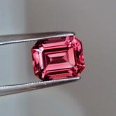 Top Cut Hot Pink Umbalite Garnet Tanzania 2.08 ct 