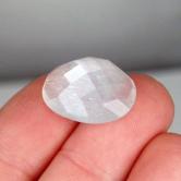 Big White Moonstone Cabochon Sri Lanka 21.25 ct 