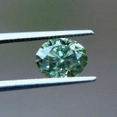 USA Cut Fine Green Demantoid Garnet Namibai 1.04ct 