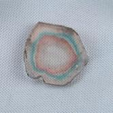 Rare colors Natural Tourmaline Slice Brazil 