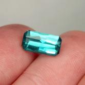 USA Cut Neon Blue Tourmaline Namibai 3.52ct 