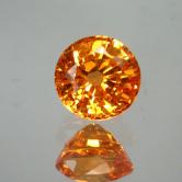 Neon Orange Best Mandarin Spessartite Garnet 3.25ct GL
