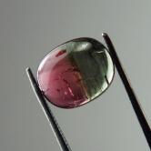 Bi-Color Cats-Eye Tourmaline Ahghanistan 2.31 ct 