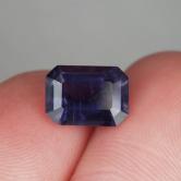 USA Cut Purple Blue Tanzanian Corderite - Iolite 3.26 ct 