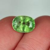 Nice Color Natural Peridot Pakistan 4.89 ct 