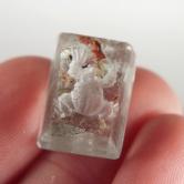 Hand Carved Frog in the Pond Quartz 27.87 ct 