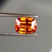 Bright and Pretty Orange Spessartite Garnet 1.62 ct 