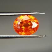 Top Orange Color Mandarin Spessartite Garnet 3.8ct 