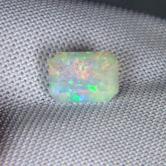 Color Faceted Australian Crystal Opal 1.06 ct 