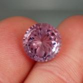 Unique Bolivia Amethyst with Spider Gemstone 4.85 ct 