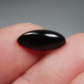 Rare Russian Melanite Andradite Garnet Cab 4.70 ct GLI