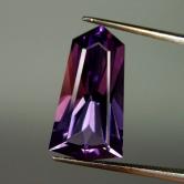 Top Cut and Bright Natural Amethyst Brazil 5.75 ct 