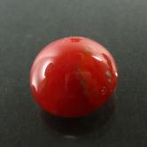 Rare Natural Ox Blood Coral Cab Italy 5.94 ct 