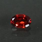 Fancy Cut Red Fire Crimson Color Umba River Garnet 