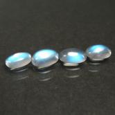 Pretty Blue Sheen Moonstones Tanzania Lot 50.70 ct 