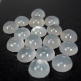 White Moonstone Cabochon Lot Sri Lanka 22.86 carats