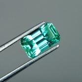 Special Color and Cut Blue-Green Afghan Tourmaline 2.64ct 