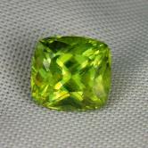 Fire and Color Spectacular Green Pakistan Sphene 5.30ct 