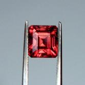 USA Cut Hot Red - Pink Tourmaline Afghanistan 1.55 ct 