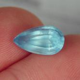 Strong Blue Rare Color Aquamarine Afghanistan 3.70ct 