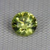 Brilliant Top Cut Natural Russian Demantoid Garnet GL