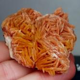 Bladed Orange Barite Mineral Specimen Morocco 
