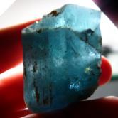 Rich Blue Terminated Aquamarine Crystal Afghanistan 155ct 