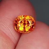 Color and Fire Mandarin Spessartite Garnet 3.10 ct 