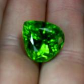 Superb Gem Huge Top Color Pakistan Peridot 16.64 ct 