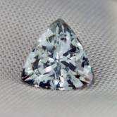 Top Cut and Bright Unusual Collectors Color Gray Beryl 4.24ct 