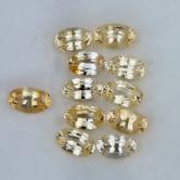 Bright and Clean Yellow Ceylon Sapphires 3.90ct tw 