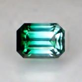 USA Cut Rare Bi-Colors Afghanistan Tourmaline 4.17ct 