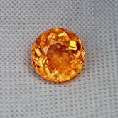 Glowing Color Orange Spessartite Garnet 3.05 ct 