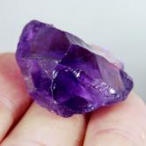 Big and Clean Amethyst High Facet Rough Brazil 96ct 