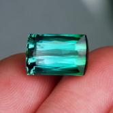 USA Cut Open Color Blue Green Afghan Tourmaline 8.53 ct 
