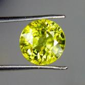 Brilliant Natural Yellow Sphene Pakistan 4.02 ct 