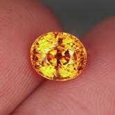Color and Fire Mandarin Spessartite Garnet 2.91 ct 